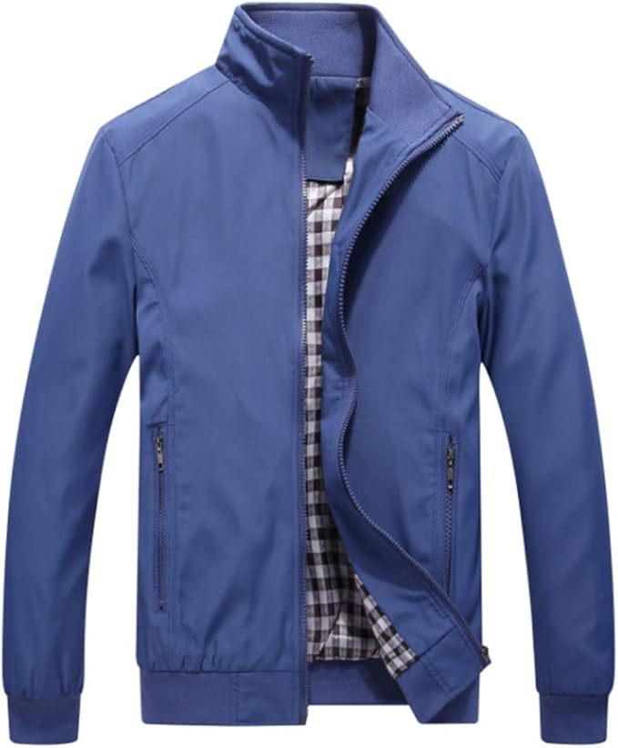 Miko – Lightweight Stand Collar Jacket for Men