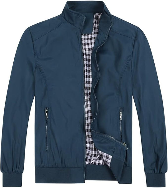 Miko – Lightweight Stand Collar Jacket for Men