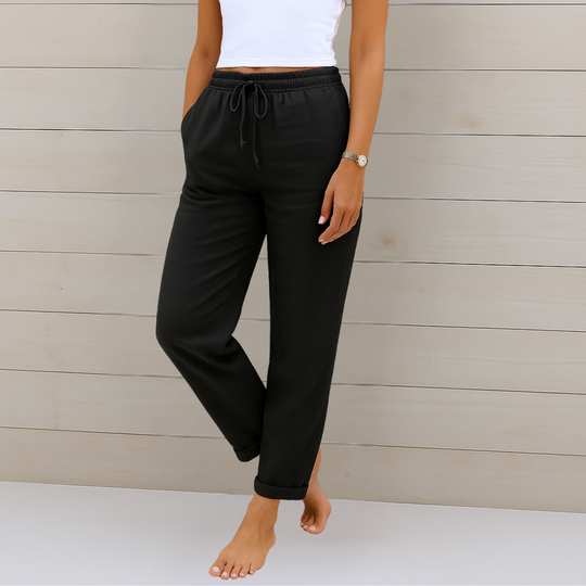 Sasha - AirLuxe Linen Stretch Pants