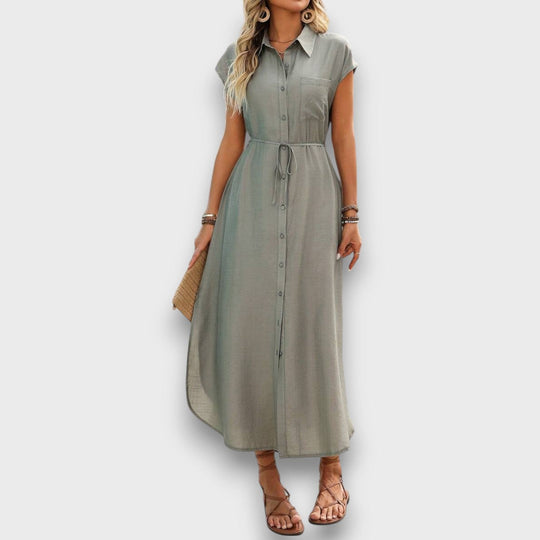 Vivienne – Shirt Dress with Stylish Casualness