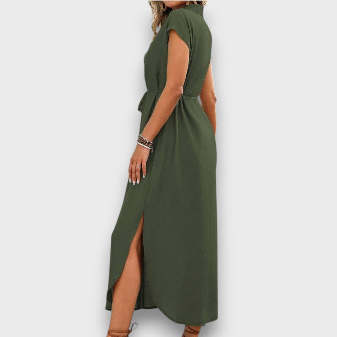 Vivienne – Shirt Dress with Stylish Casualness