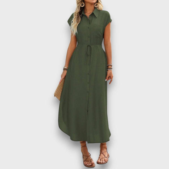 Vivienne – Shirt Dress with Stylish Casualness