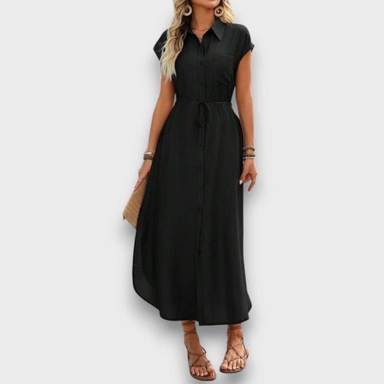 Vivienne – Shirt Dress with Stylish Casualness