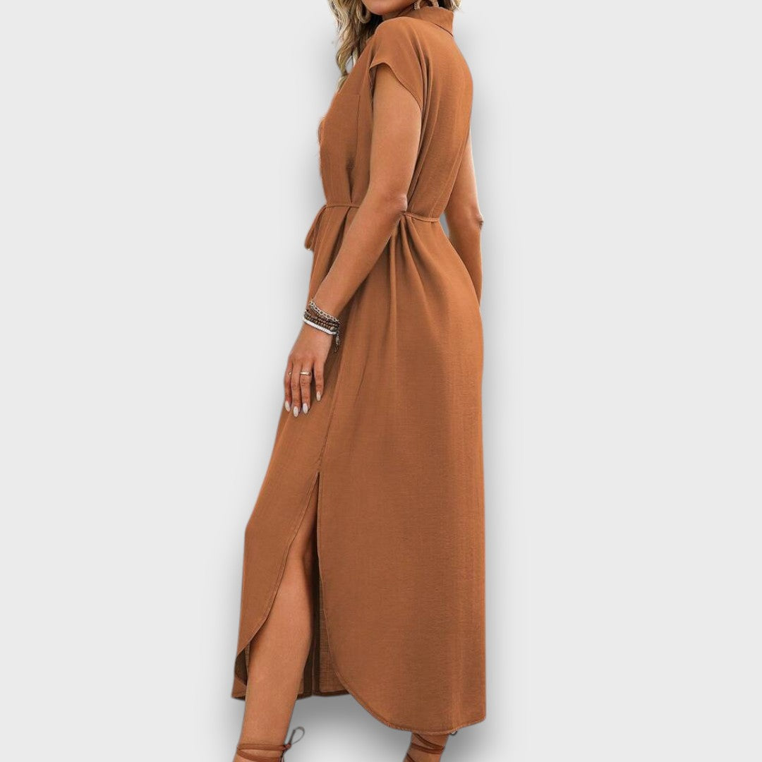 Vivienne – Shirt Dress with Stylish Casualness