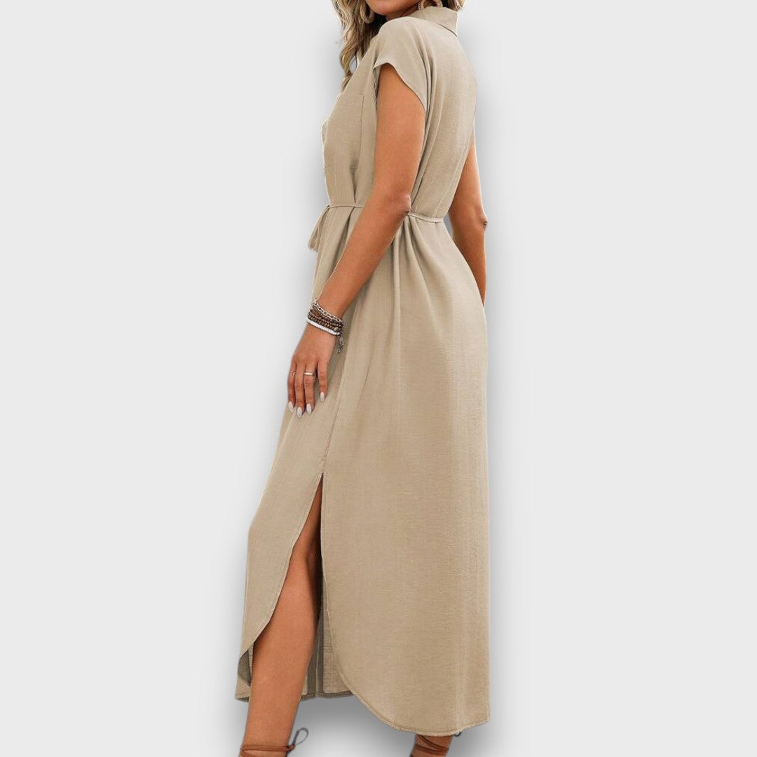 Vivienne – Shirt Dress with Stylish Casualness
