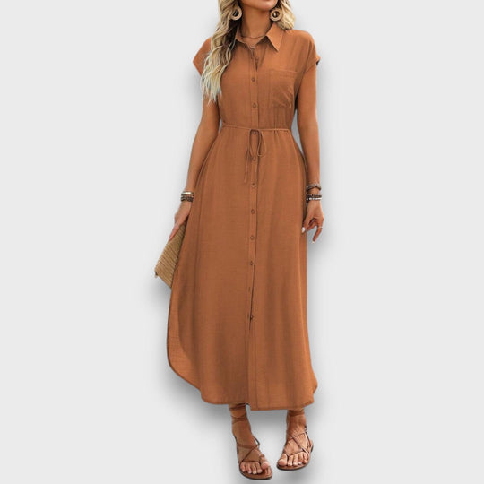 Vivienne – Shirt Dress with Stylish Casualness