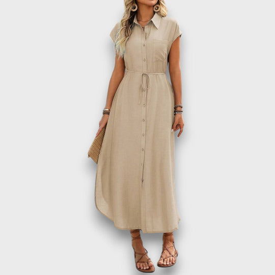 Vivienne – Shirt Dress with Stylish Casualness