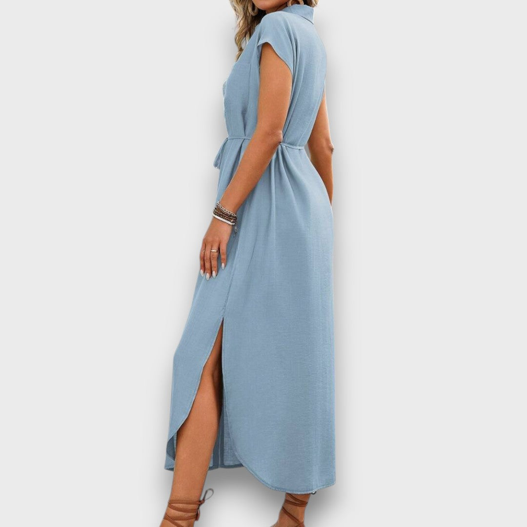 Vivienne – Shirt Dress with Stylish Casualness