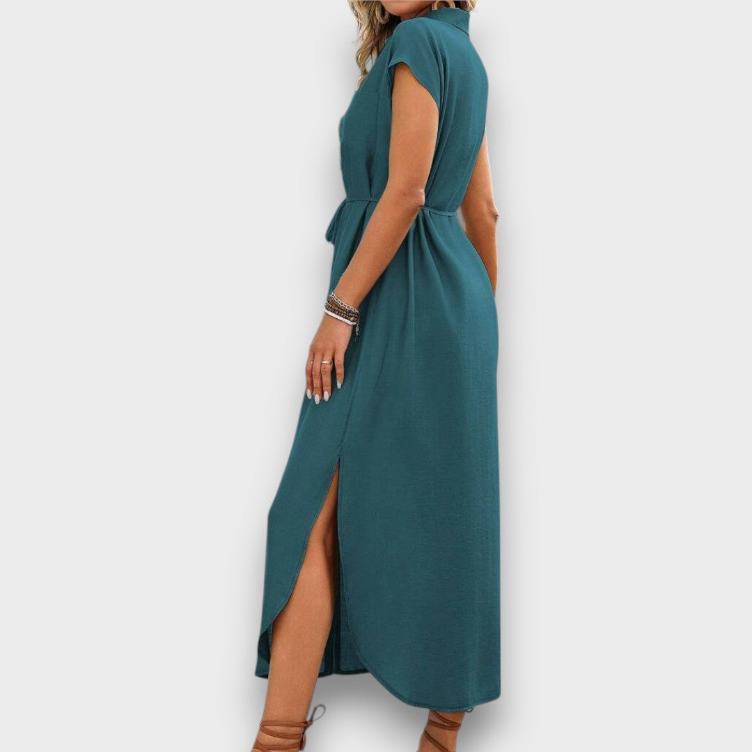 Vivienne – Shirt Dress with Stylish Casualness