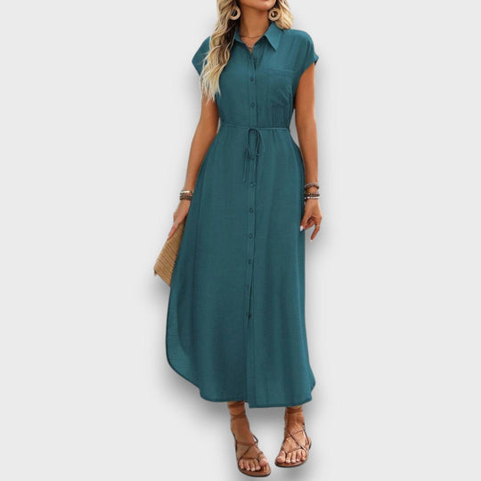 Vivienne – Shirt Dress with Stylish Casualness