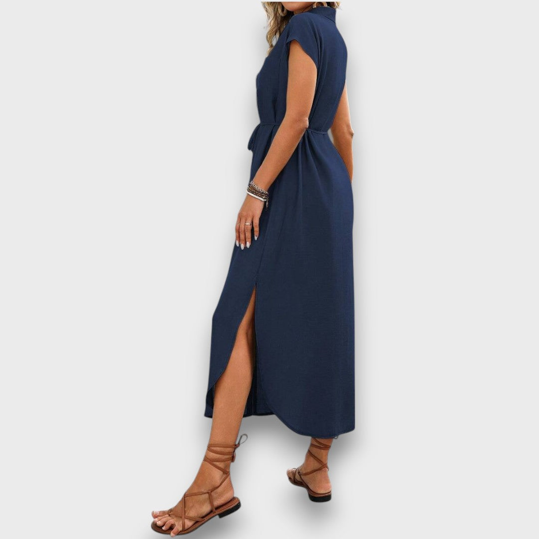 Vivienne – Shirt Dress with Stylish Casualness