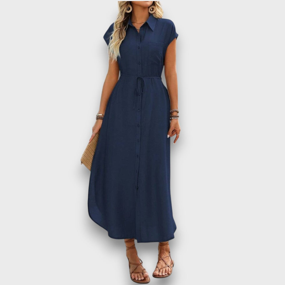 Vivienne – Shirt Dress with Stylish Casualness