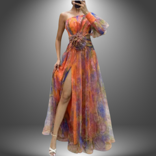 Alfhild | Elegant handmade dress