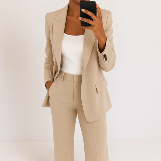 Evalisse – Tailored Power Suit Set