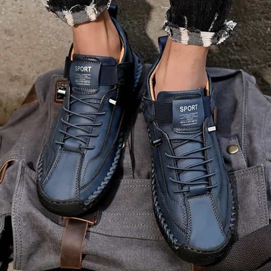 Aaron – Premium Leather Casual Sneakers for Men