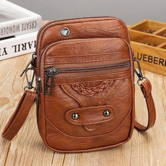 Madisen – Leather Crossbody Travel Bag for Women