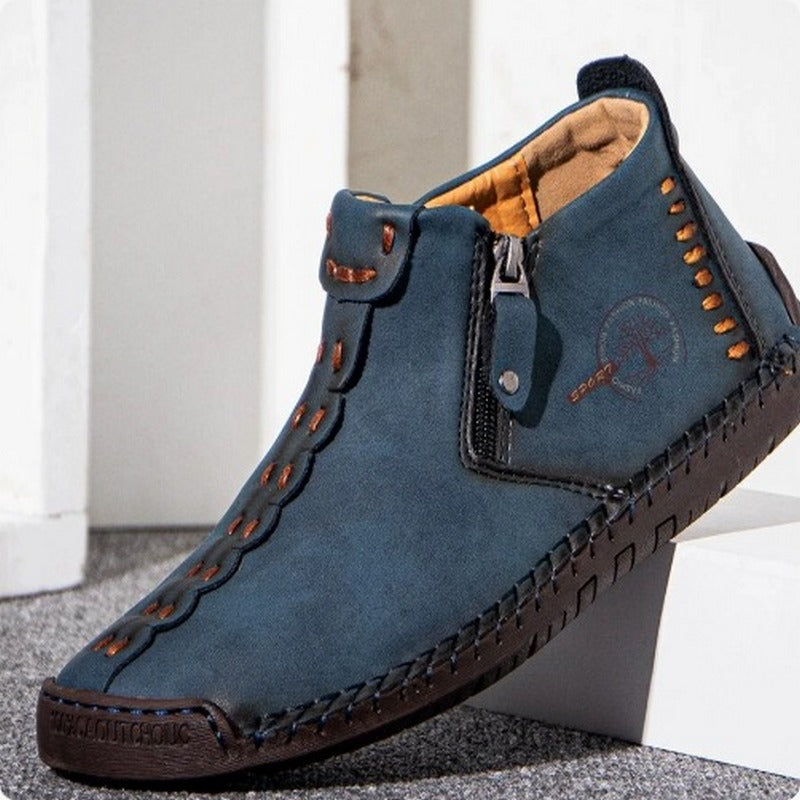 Evan – Casual Leather Slip-On Loafers for Men
