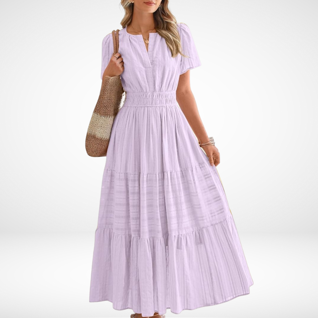 Clara | Golden Bloom Dress