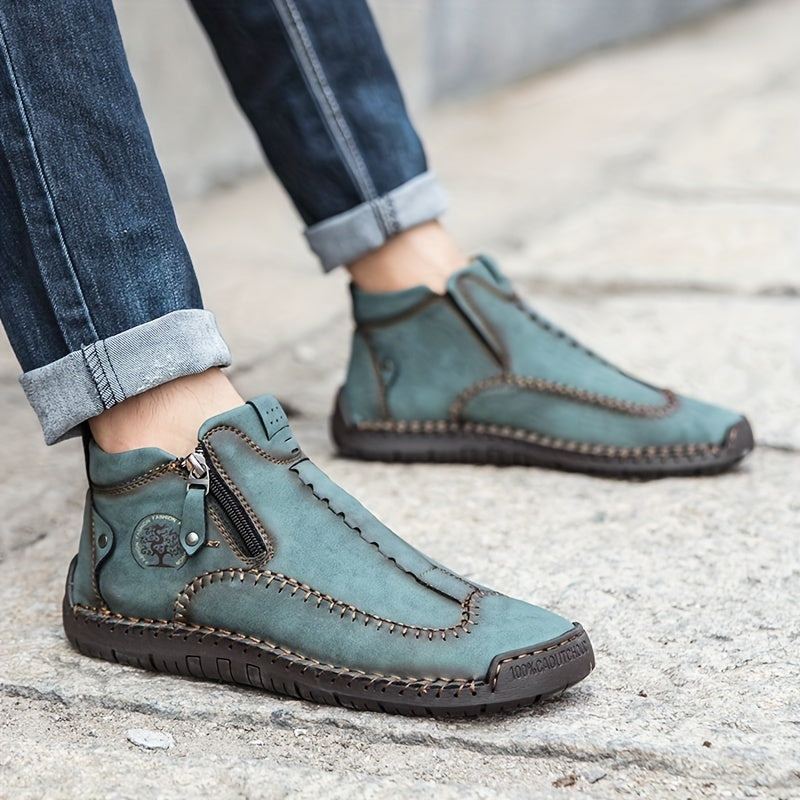 Evan – Casual Leather Slip-On Loafers for Men