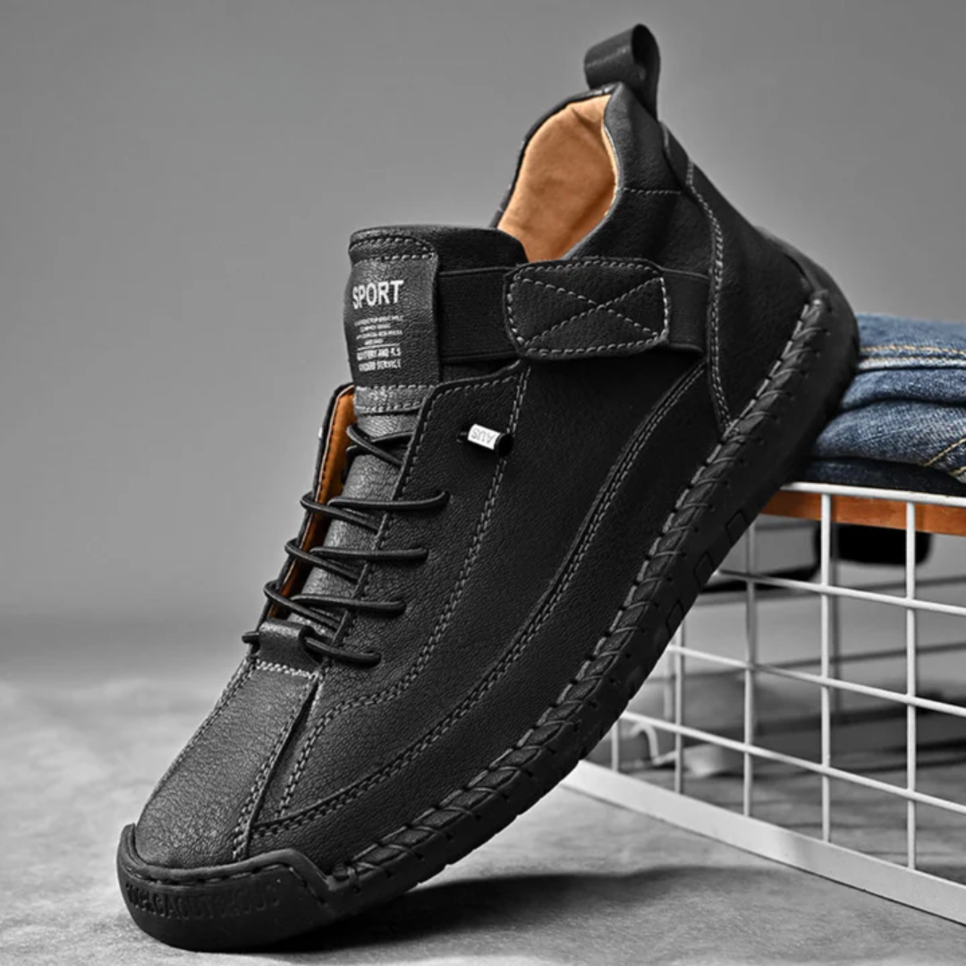 Aaron – Premium Leather Casual Sneakers for Men