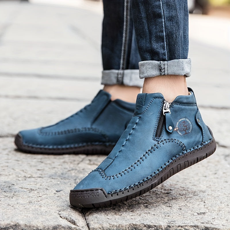 Evan – Casual Leather Slip-On Loafers for Men