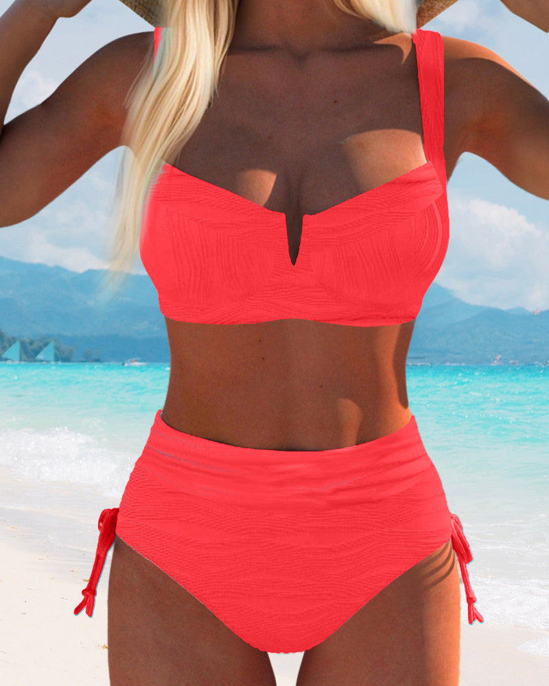 Antonina – Tropical Wrap Swimsuit for Women