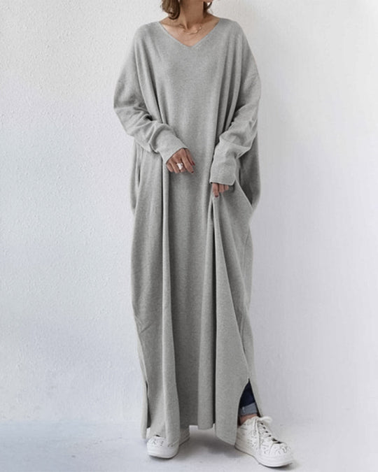 Ronda – Relaxed Oversized Maxi Dress for Women
