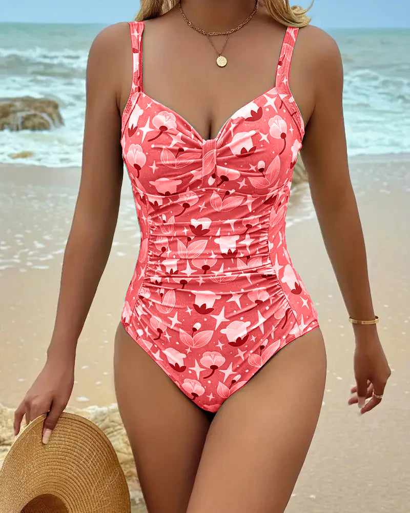 Zoé | One-Piece Printed Tankini