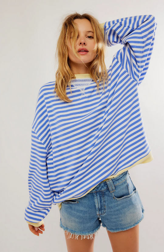 Frederika™ | Oversized Striped Sweater