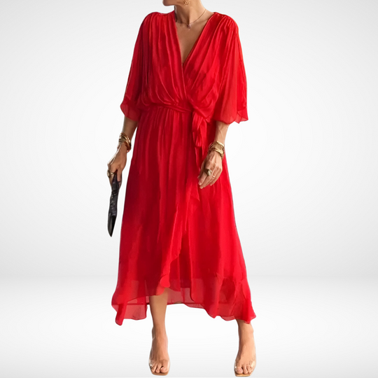 Vivienne | Wrap Bloom Dress