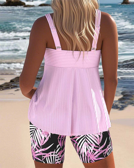 Gisela – Ribbed Tankini Top for Women