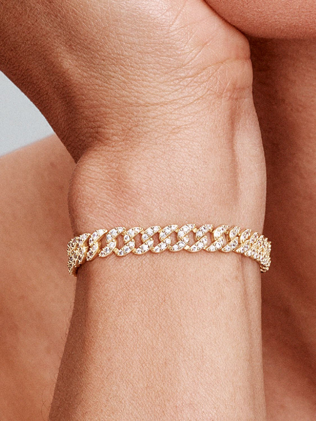 Elinor – Gold Cuban Link Bracelet for Women