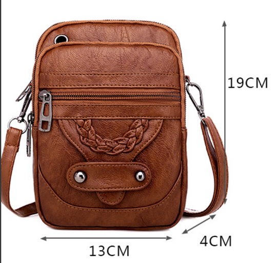 Madisen – Leather Crossbody Travel Bag for Women