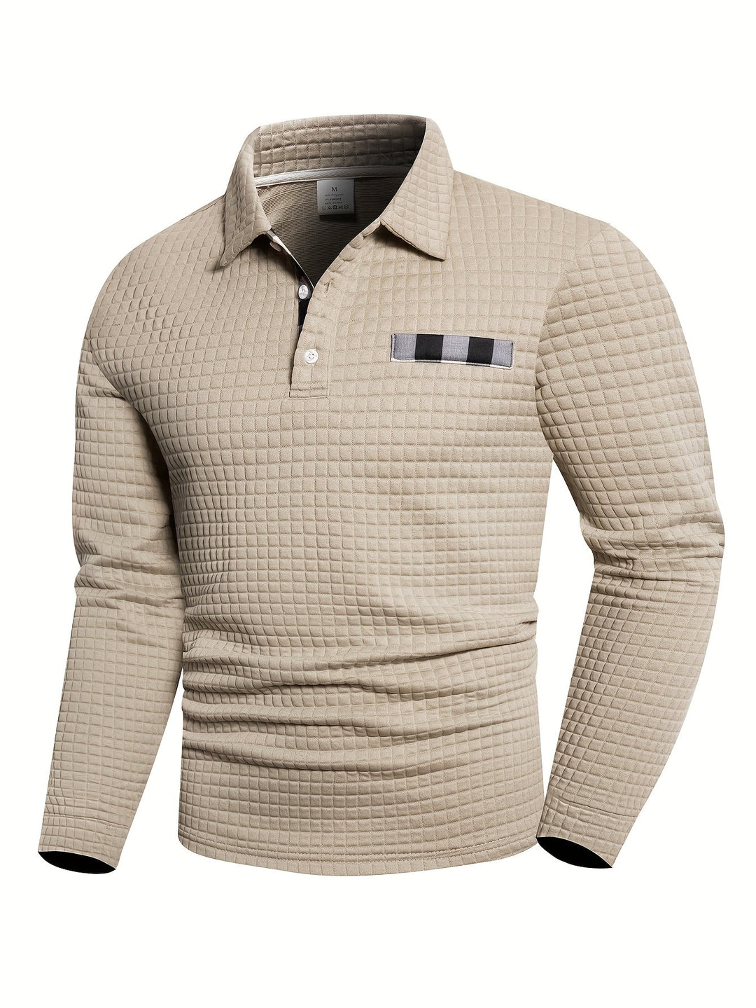 Enrique – Long-Sleeve Polo Shirt for Men