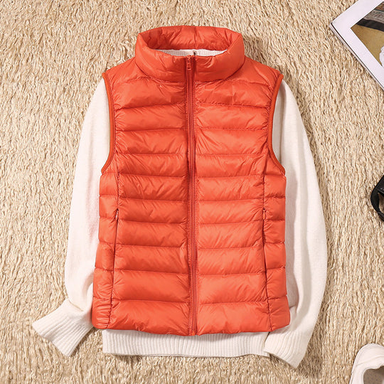 Annunziata – Ultra-Light Packable Puffer Vest for Women