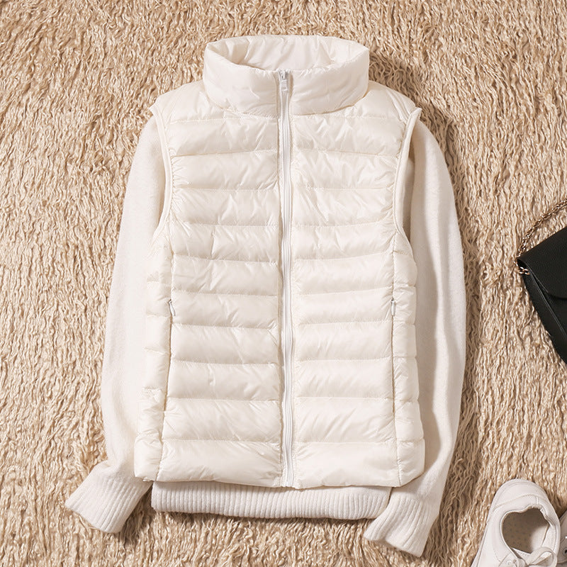 Annunziata – Ultra-Light Packable Puffer Vest for Women