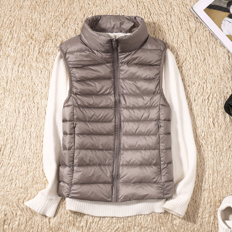 Annunziata – Ultra-Light Packable Puffer Vest for Women