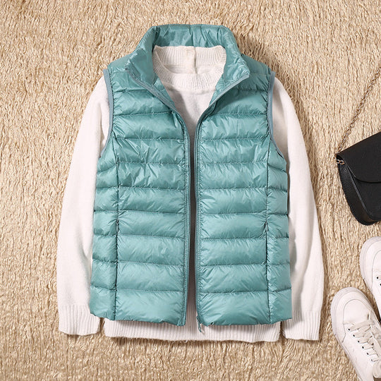 Annunziata – Ultra-Light Packable Puffer Vest for Women