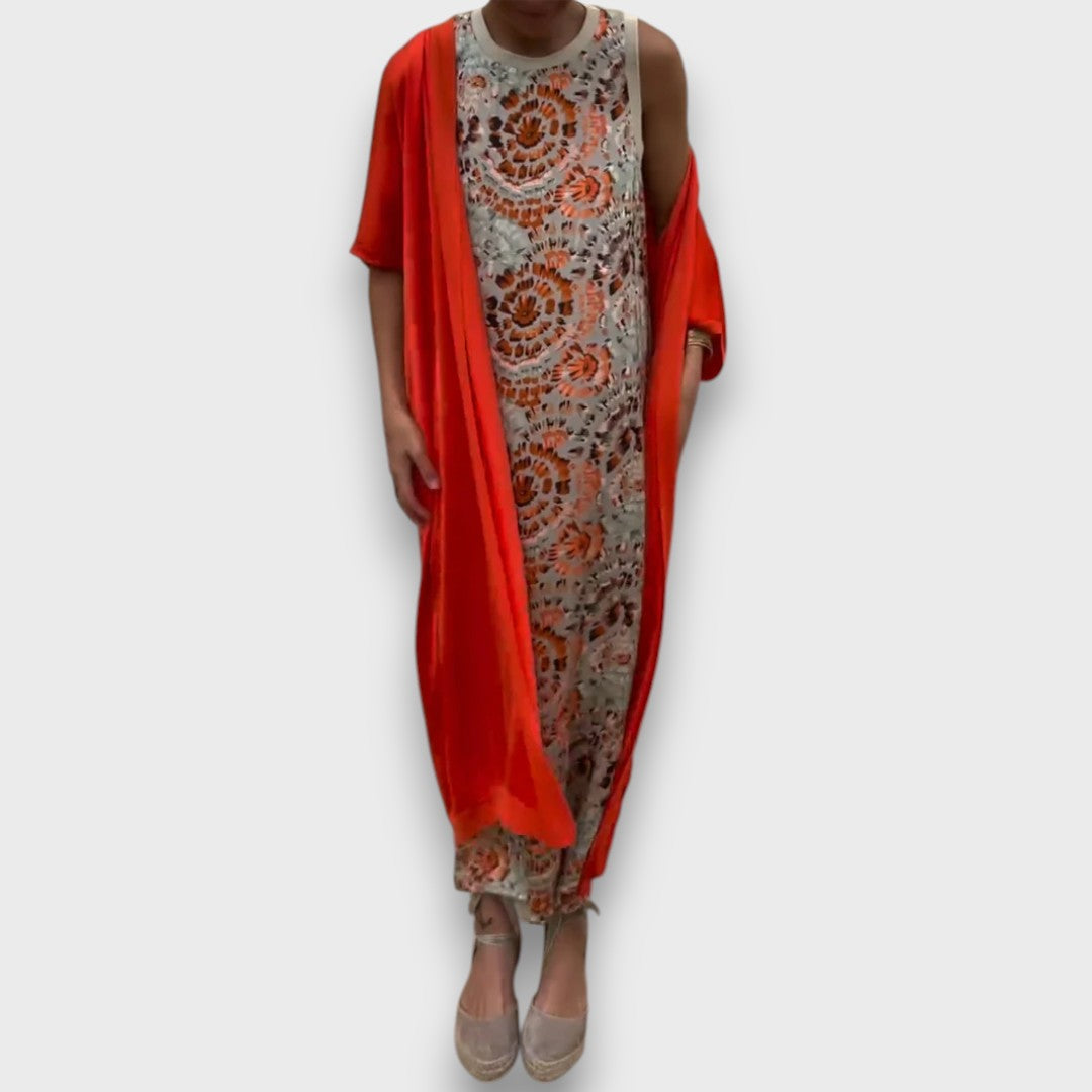 Isadora – Maxi Dress with Cardigan