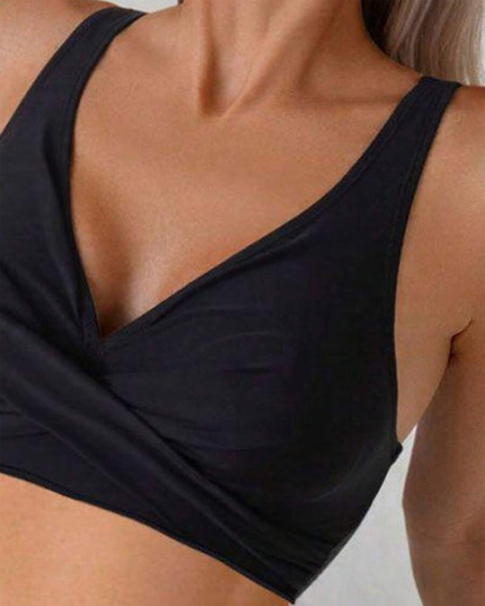 Snezana – Sleek Crossover Bikini Set for Woman