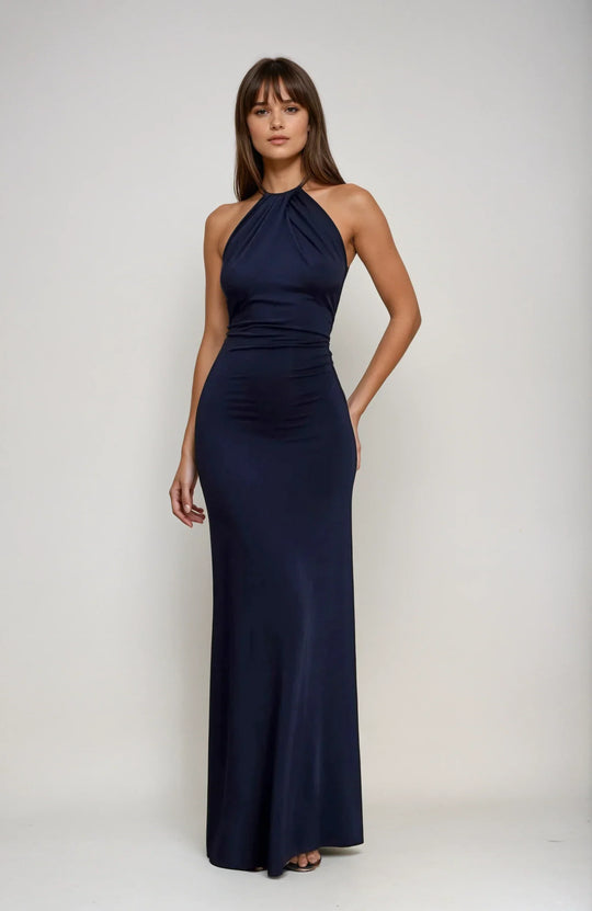 Allison – Halter Neck Backless Evening Gown for Women