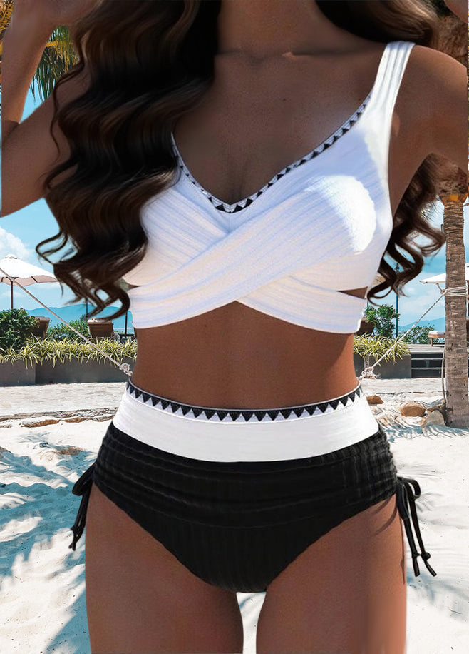 Vashti - Sculpted Wrap Bikini Set