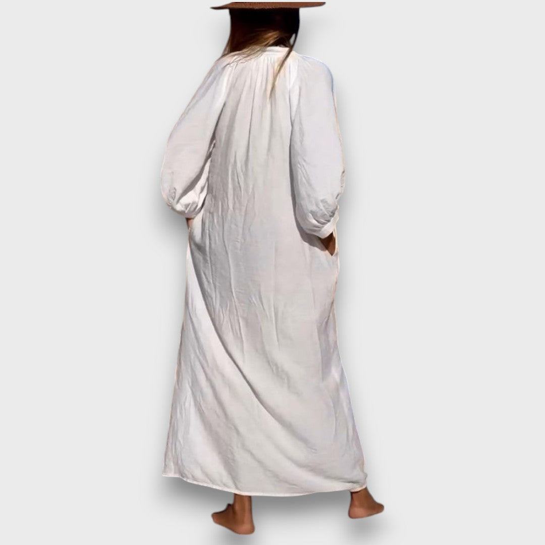 Elaria – Loose-Fitting Shirt Dress