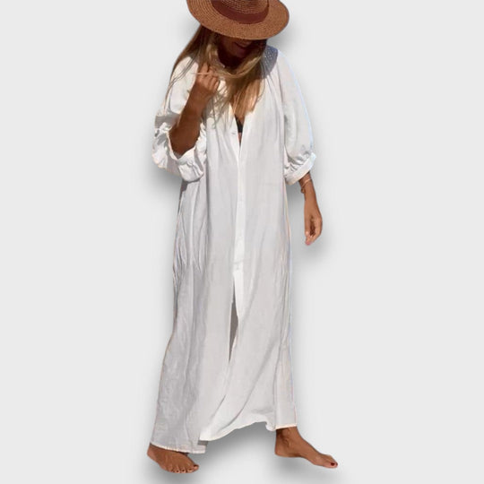 Elaria – Loose-Fitting Shirt Dress