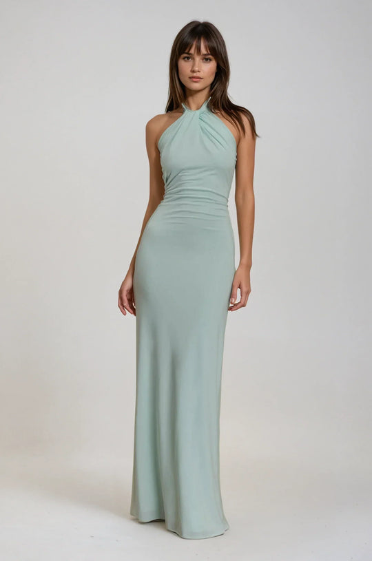 Allison – Halter Neck Backless Evening Gown for Women