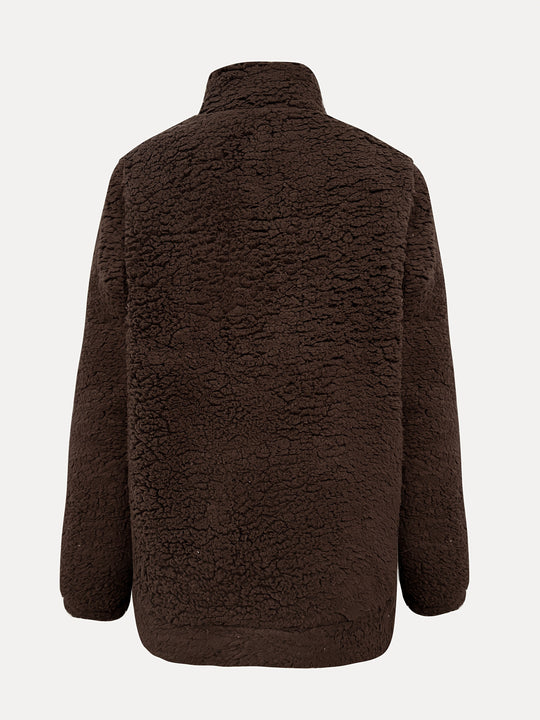 Farima – Plush Sherpa Pullover for Women