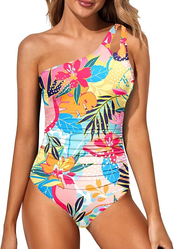 Krista – One-Shoulder Shaping Swimsuit for Women