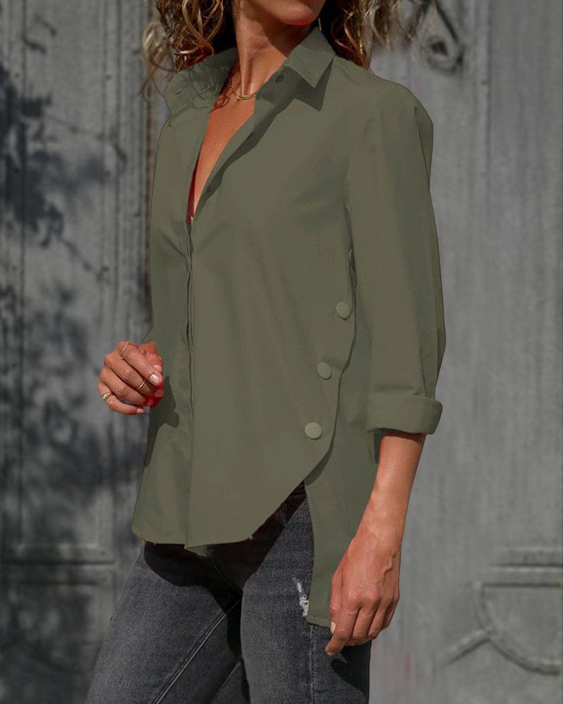 Calvaya – Classic Poplin Button-Down Shirt