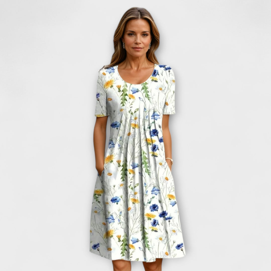 Marivelle – Summer Dress with Floral Lightness