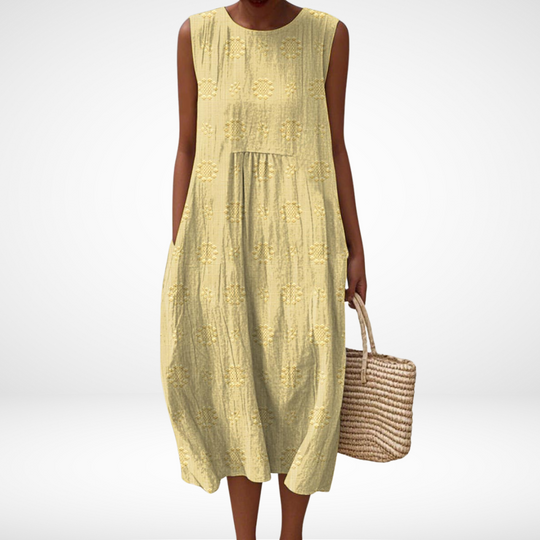 Solene | Sea Mist Dress